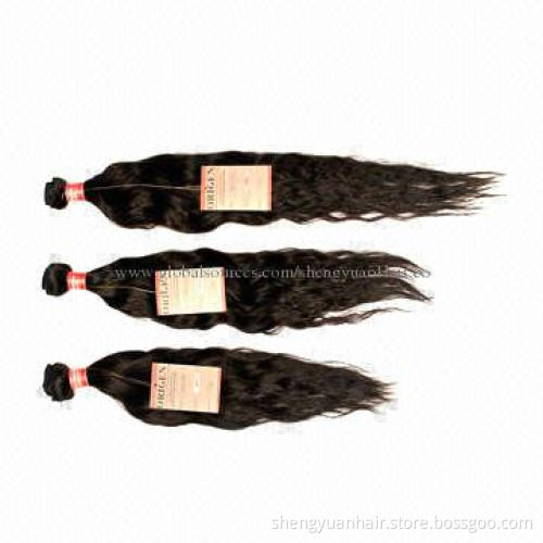 100% Virgin Brazilian Natural Wave Human Hair Unprocessed Bundle